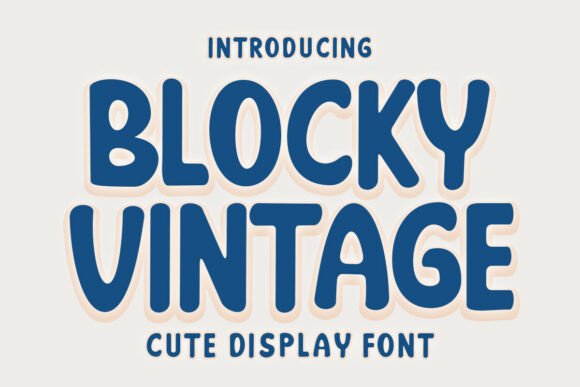 Blocky Vintage Typeface Review for Editorial Design