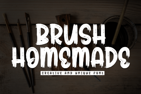 Brush Homemade Typeface Review for Modern Brand Identity