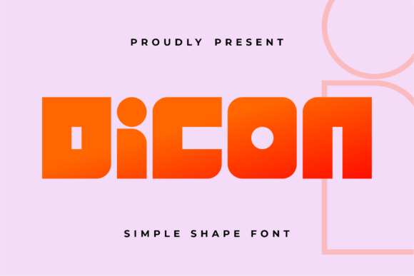 Dicon: A Bold Display Typeface for Editorial Impact