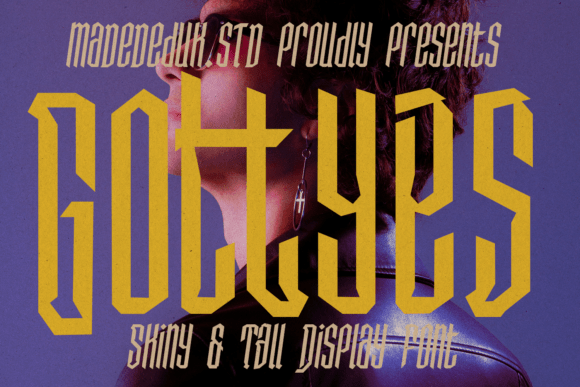 Gottyes Regular: A Modern Display Typeface for Digital Branding