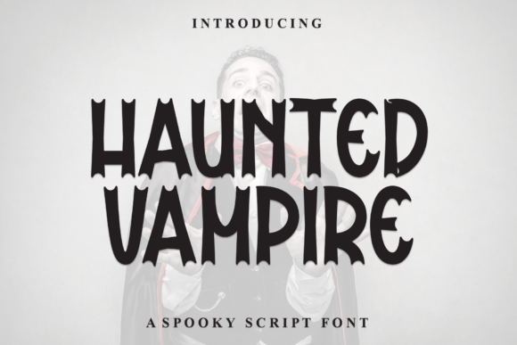 Haunted Vampire Typeface Review for Modern Web Design