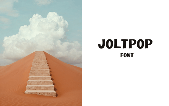 Joltpop Regular 0127 25: The Playful Typeface for Bold Brand Identity
