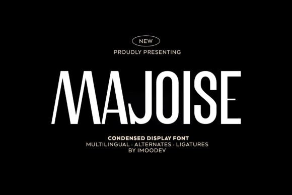 Majoise Display Font for Bold Craft Branding