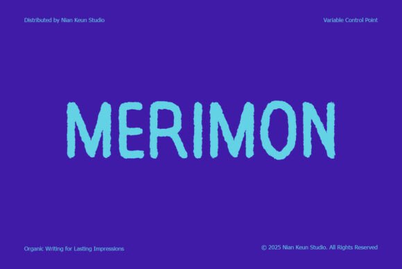 Merimon: The Handwritten Display Font for Authentic Brand Identity
