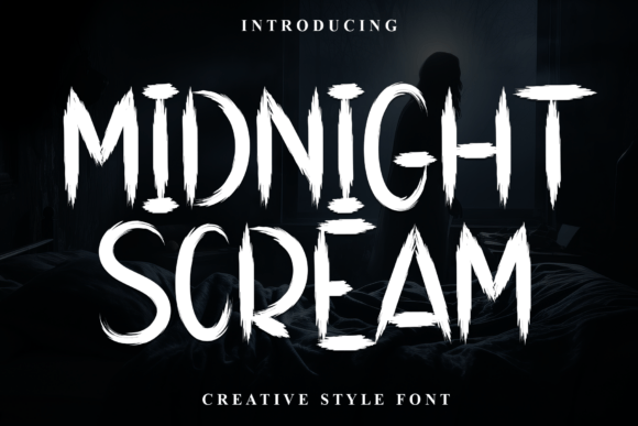 Midnight Scream Display Font for Modern Branding