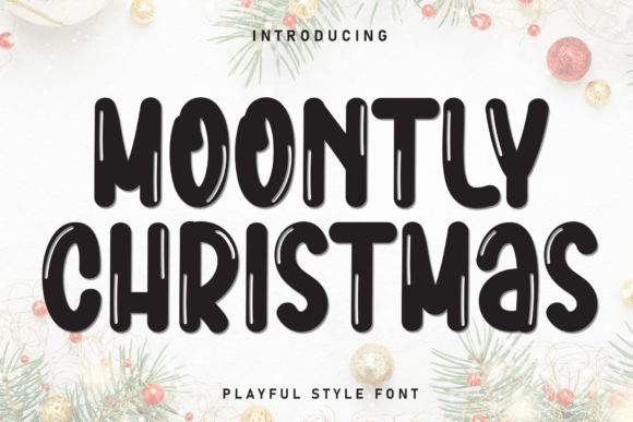 Moontly Christmas Font Review
