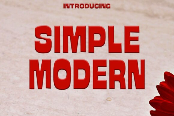 Simplemodern Typeface Review: Bold Sans-Serif for Brand Identity