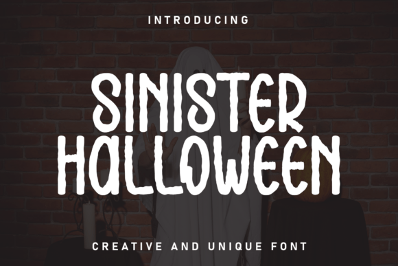 Sinister Halloween Typeface: A Refined Display Font for Editorial Design