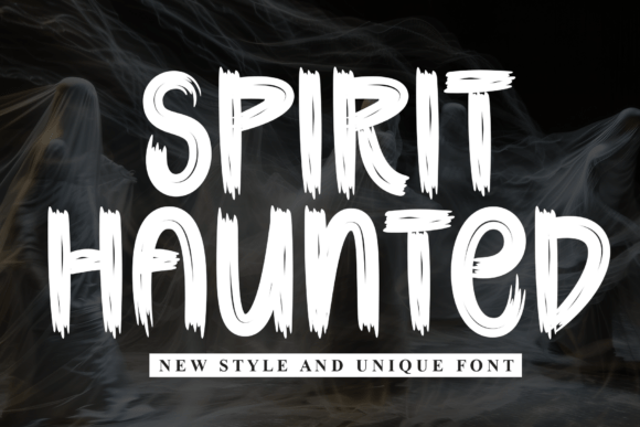 Spirit Haunted: A Casual Display Font for Modern Editorial Design
