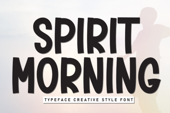 Spirit Morning Typeface for Handmade Branding and Printables