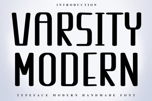 Varsity Modern Typeface for Clean Brand Identity